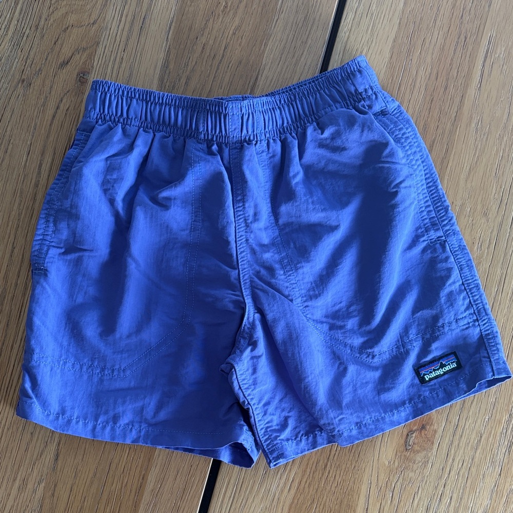 Patagonia Kids Swim Trunks - Purple